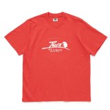 RATS/SCRIPT LOGO WAY OF LIFE TEE（RED）［プリントT-24秋冬］