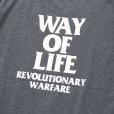 画像5: RATS/SCRIPT LOGO WAY OF LIFE TEE（CHARCOAL）［プリントT-24秋冬］