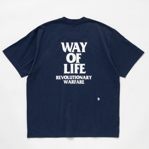 他の写真2: RATS/SCRIPT LOGO WAY OF LIFE TEE（NAVY）［プリントT-24秋冬］