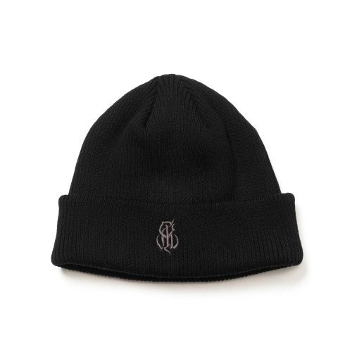 他の写真1: CALEE/CAL NT LOGO KNIT CAP（BLACK）［ニットキャップ-24秋冬］