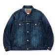 画像1: CALEE/VINTAGE REPRODUCT 3RD TYPE DENIM JACKET ＜USED＞（USED INDIGO BLUE）［3rdタイプデニムJKT-24秋冬］ (1)