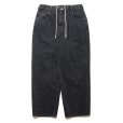 画像1: COOTIE PRODUCTIONS/10.5oz Denim 5 Pocket Easy Baggy Pants（Black Fade）［デニムイージーバギーパンツ-24秋冬］ (1)