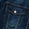 画像4: CALEE/VINTAGE REPRODUCT 3RD TYPE DENIM JACKET ＜USED＞（USED INDIGO BLUE）［3rdタイプデニムJKT-24秋冬］