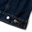 画像8: CALEE/VINTAGE REPRODUCT 3RD TYPE DENIM JACKET ＜USED＞（USED INDIGO BLUE）［3rdタイプデニムJKT-24秋冬］