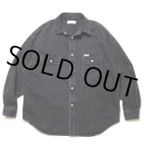 COOTIE PRODUCTIONS/10.5oz Denim L/S Work Shirt（Black Fade）［デニムワークシャツ-24秋冬］