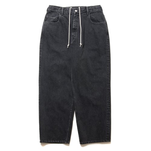 他の写真1: COOTIE PRODUCTIONS/10.5oz Denim 5 Pocket Easy Baggy Pants（Black Fade）［デニムイージーバギーパンツ-24秋冬］