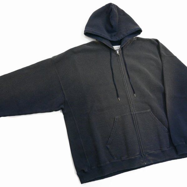 画像3: DAIRIKU/Waterproof Sunburn Hoodie（Vintage Navy）［ジップアップフーディー-24秋冬］