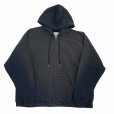 画像1: DAIRIKU/Waterproof Sunburn Hoodie（Vintage Navy）［ジップアップフーディー-24秋冬］ (1)