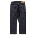 画像2: CALEE/VINTAGE REPRODUCT TAPERED DENIM PANTS ＜OW＞（INDIGO BLUE）［テーパードデニムパンツ-24秋冬］ (2)