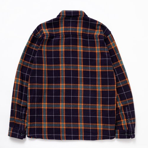 他の写真2: RATS/COTTON FLANNEL NAVY CHECK SHIRT（NAVY CHECK）［フランネルチェックシャツ-24秋冬］