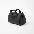 画像2: RATS/SYNTHETIC LEATHER MINI BOSTON BAG（BLACK）［シンセティックレザーミニボストンバッグ-24秋冬］ (2)