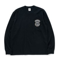 RATS/EMBLEM LOGO L/S TEE（BLACK）［プリント長袖T-24秋冬］