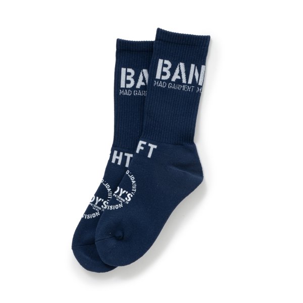 画像1: RATS/PILE SOCKS（NAVY）［ソックス-24秋冬］