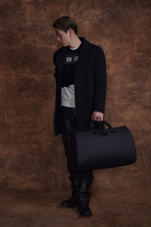 他の写真3: RATS/SYNTHETIC LEATHER BOSTON BAG（BLACK）［シンセティックレザーボストンバッグ-24秋冬］