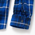 画像7: RATS/COTTON FLANNEL BLUE CHECK SHIRT（BLUE CHECK）［フランネルチェックシャツ-24秋冬］