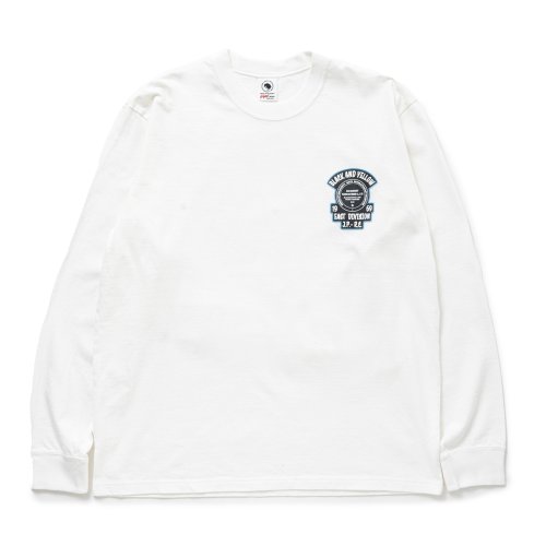 他の写真1: RATS/EMBLEM LOGO L/S TEE（WHITE）［プリント長袖T-24秋冬］