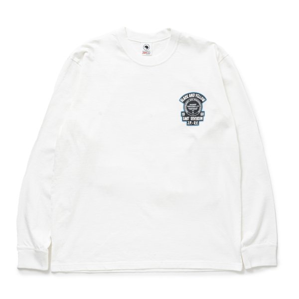 画像1: RATS/EMBLEM LOGO L/S TEE（WHITE）［プリント長袖T-24秋冬］