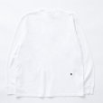 画像2: RATS/EMBLEM LOGO L/S TEE（WHITE）［プリント長袖T-24秋冬］ (2)