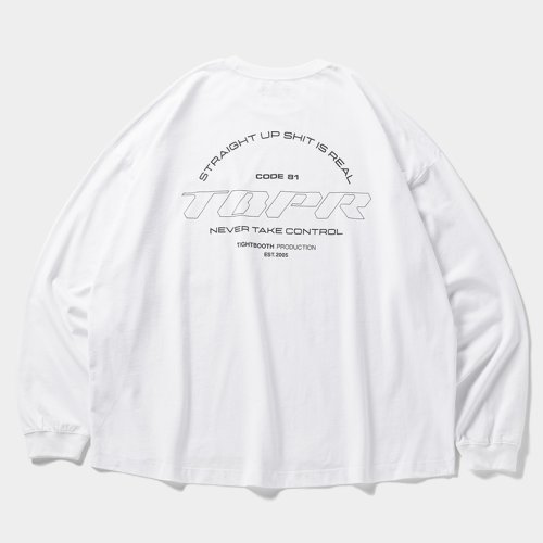 他の写真2: TIGHTBOOTH/STRAIGHT UP L/S T-SHIRT（White）［プリント長袖ポケT-24秋冬］