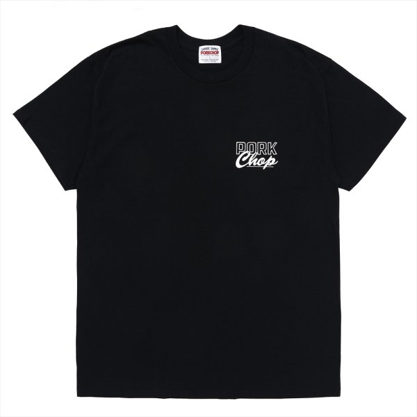 画像2: PORKCHOP/MASA SCULP TEE B（BLACK）［プリントT-24秋冬］