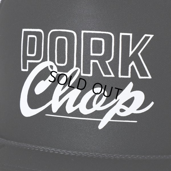 画像3: PORKCHOP/MASA SCULP MESH CAP B（BLACK）［メッシュキャップ-24秋冬］