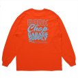 画像2: PORKCHOP/MASA SCULP L/S TEE A（ORANGE）［プリント長袖T-24秋冬］ (2)