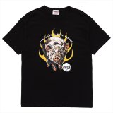 PORKCHOP/MASA SCULP TEE C（BLACK）［プリントT-24秋冬］