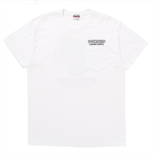 他の写真1: PORKCHOP/MASA SCULP POCKET TEE A（WHITE）［プリントポケT-24秋冬］