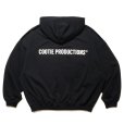 画像2: COOTIE PRODUCTIONS/Dry Tech Oversized Sweat Zip Up Hoodie（Black）［ドライテックジップフーディー-24秋冬］ (2)