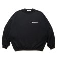 画像1: COOTIE PRODUCTIONS/Dry Tech Oversized Sweat Crew（Black）［ドライテックスウェットクルー-24秋冬］ (1)