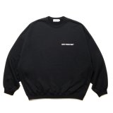 COOTIE PRODUCTIONS/Dry Tech Oversized Sweat Crew（Black）［ドライテックスウェットクルー-24秋冬］