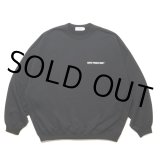 COOTIE PRODUCTIONS/Dry Tech Oversized Sweat Crew（Black）［ドライテックスウェットクルー-24秋冬］