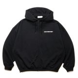 COOTIE PRODUCTIONS/Dry Tech Oversized Sweat Zip Up Hoodie（Black）［ドライテックジップフーディー-24秋冬］