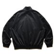 画像2: COOTIE PRODUCTIONS/Polyester Twill Track Jacket（Black）［トラックJKT-24秋冬］ (2)