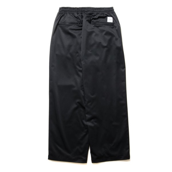 画像2: COOTIE PRODUCTIONS/Polyester Twill 2 Tuck Track Pants（Black）［2タックトラックパンツ-24秋冬］