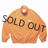 COOTIE PRODUCTIONS/Polyester Twill Track Jacket（Orange）［トラックJKT-24秋冬］