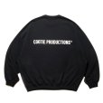 画像2: COOTIE PRODUCTIONS/Dry Tech Oversized Sweat Crew（Black）［ドライテックスウェットクルー-24秋冬］ (2)