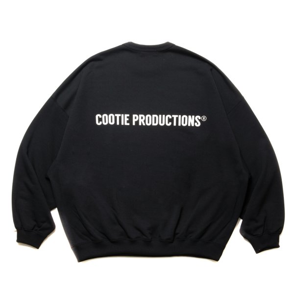 画像2: COOTIE PRODUCTIONS/Dry Tech Oversized Sweat Crew（Black）［ドライテックスウェットクルー-24秋冬］