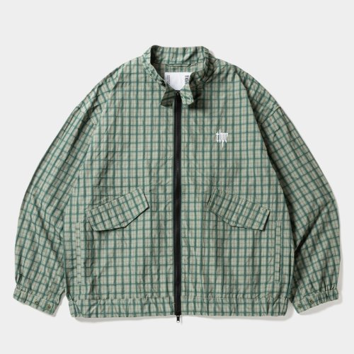 他の写真1: TIGHTBOOTH/PLAID LIGHT SWING TOP（Green）［ライトスウィングトップ-24秋冬］