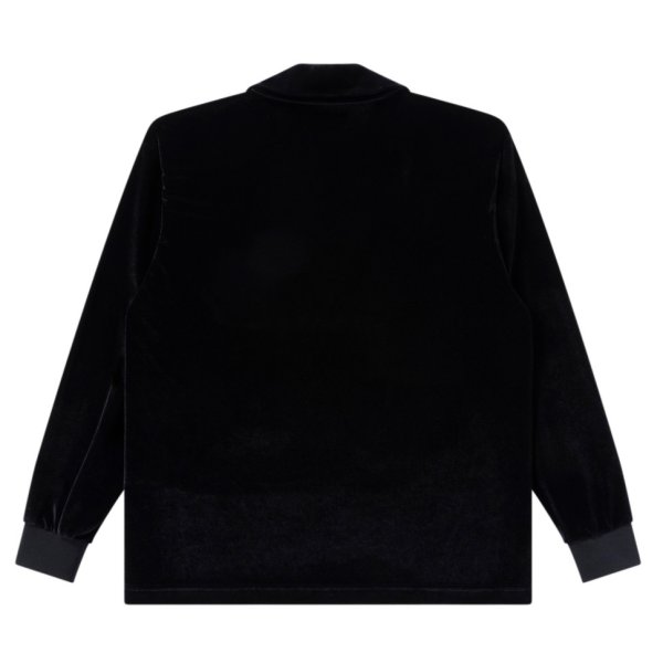 画像2: BlackEyePatch/SMALL HWC COLLARED VELOUR PULLOVER（BLACK）