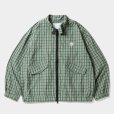 画像1: TIGHTBOOTH/PLAID LIGHT SWING TOP（Green）［ライトスウィングトップ-24秋冬］ (1)