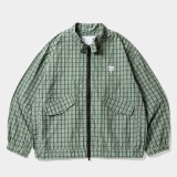 TIGHTBOOTH/PLAID LIGHT SWING TOP（Green）［ライトスウィングトップ-24秋冬］