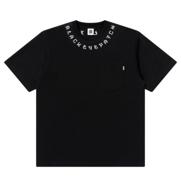 画像1: BlackEyePatch/KANJI POCKET TEE（BLACK）