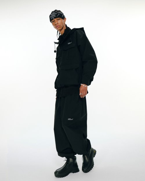 他の写真3: COOTIE PRODUCTIONS/T/C Weather Hooded Shell Jacket（Black）［T/CウェザーフーデッドシェルJKT-24秋冬］