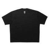 COOTIE PRODUCTIONS/Oversized S/S Tee（Black）［オーバーサイズT-24秋冬］