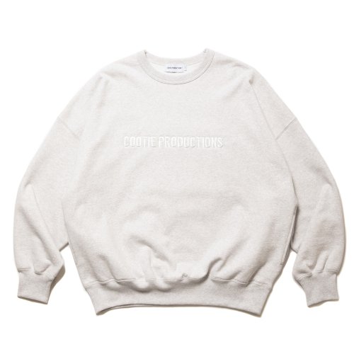 他の写真1: COOTIE PRODUCTIONS/Open End Yarn Sweat Crew（Embroidery）（Oatmeal）［スウェットクルー-24秋冬］