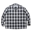 画像1: COOTIE PRODUCTIONS/CHECK T/W Work L/S Shirt（Ombre Check）［チェックT/Wワークシャツ-24秋冬］ (1)