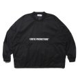 画像1: COOTIE PRODUCTIONS/Memory Polyester Twill Football Top（Black）［フットボールトップ-24秋冬］ (1)