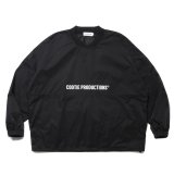 COOTIE PRODUCTIONS/Memory Polyester Twill Football Top（Black）［フットボールトップ-24秋冬］