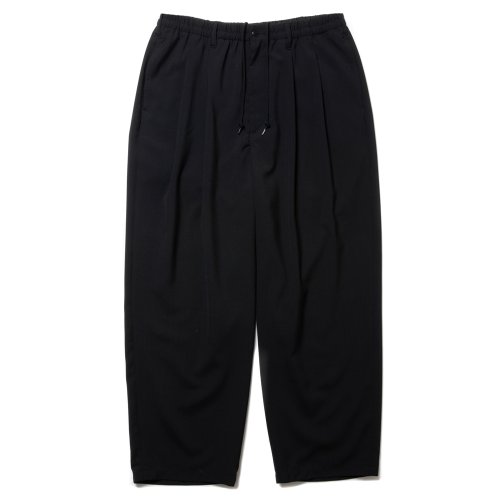 他の写真1: COOTIE PRODUCTIONS/PLAIN T/W 2 Tuck Easy Pants（Black）［プレーンT/Wツータックイージーパンツ-24秋冬］